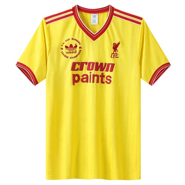 Camiseta Liverpool Tercera Equipación Retro 1986